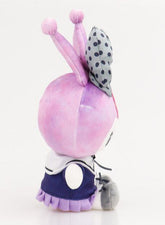 Our Sailor Girl Kuromi Plushie features Kuromi in a navy blue and lavender sailor outfit, with tie-dye inspired purples and pinks, and of course Kuromi's signature big bow in a cute coordinating polka dot print!
This limited edition plushie from Sanrio is imported from Japan, and a must for anyone who adores the fabulous Kuromi and her unique style and attitude!